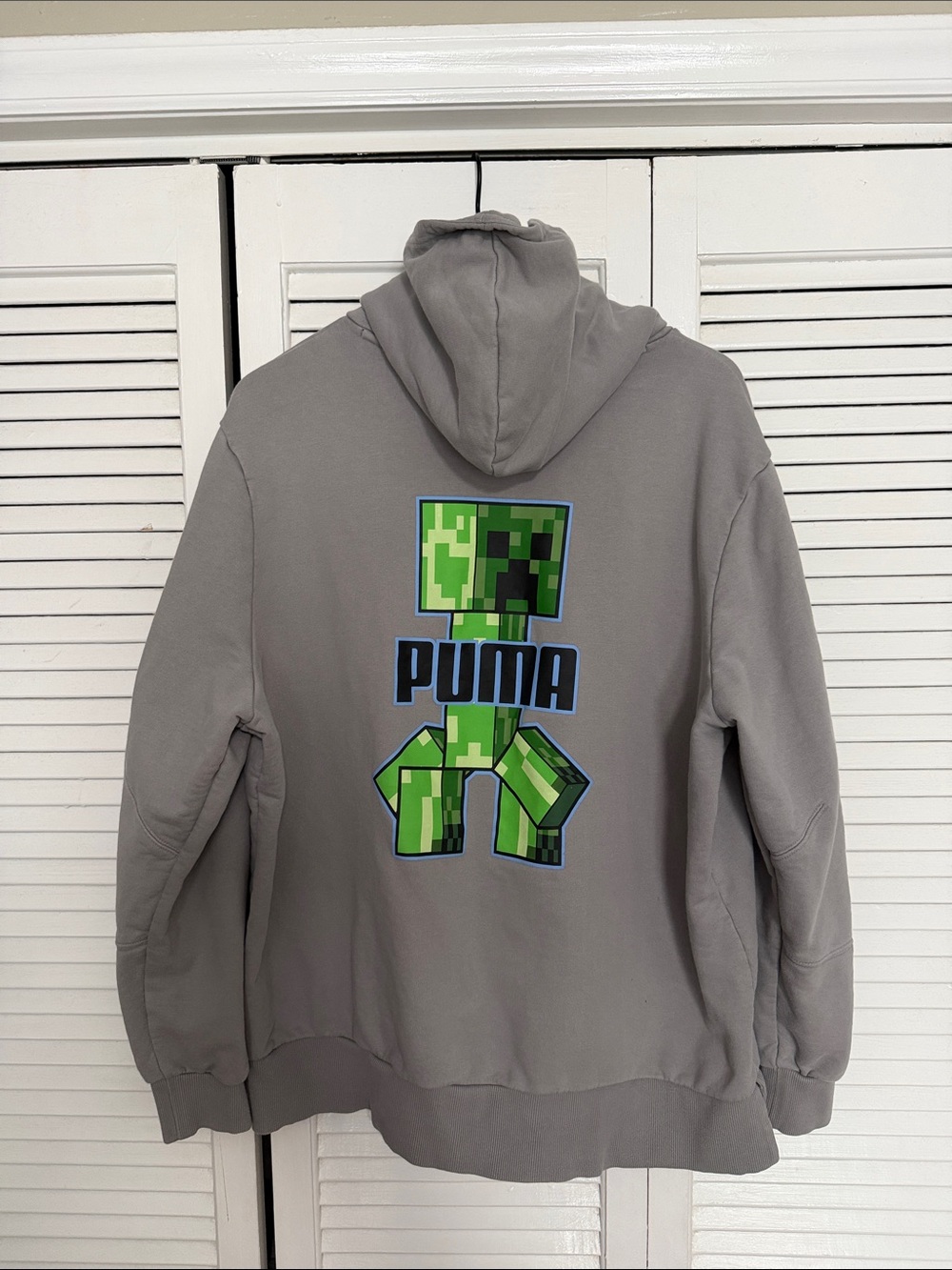 Puma x Minecraft Hoodie with Graphic